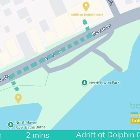 Adrift At Dolphin Cove Apt 5 - Riverfront Modern North Haven Bagian luar foto